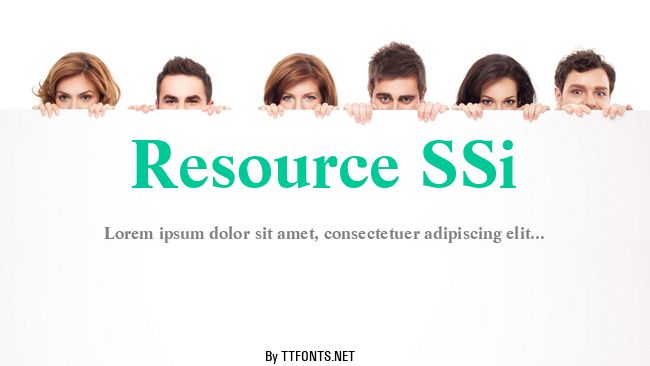 Resource SSi example